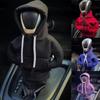 Winter Warmth Gear Shift Hoodie Cover Shift Cover Gear Handle Decoration Fits Manual Automatic Car Shift Lever Interior Decor