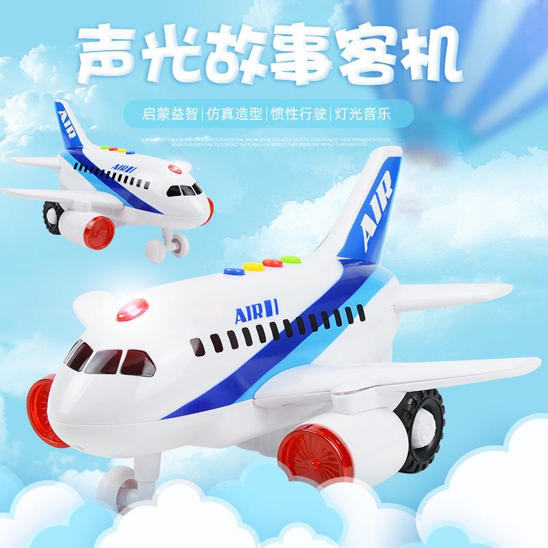 Hang, Fény, Zene, Tehetetlenségi Repülőgép, Történetmesélő Szimuláció Utasszállító, Airbus Modell Gyerekjátékok