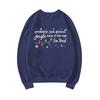Sudadera Canción Jingle Navideño Probablemente Solo Voy a Tintinear un Poco Estoy Cansado Sudadera Navideña Sudaderas Divertidas para las Fiestas