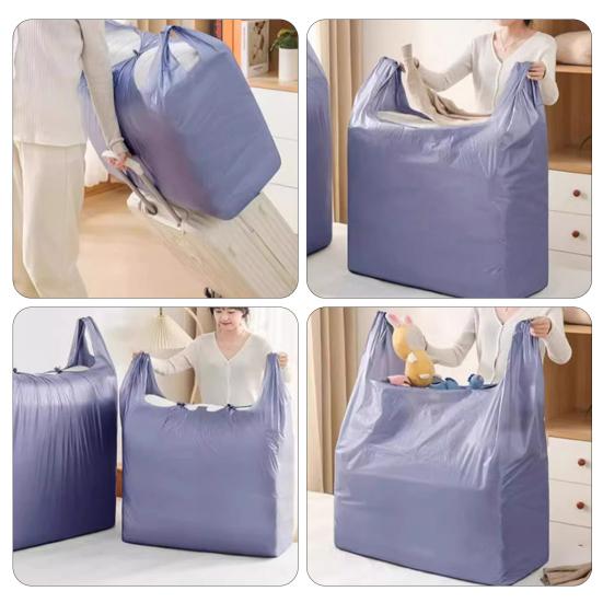 10Pcs Moving Bags with Reinforced Handles Large Capacity Waterproof Foldable Design Garment Clothing Storage Packing Bags