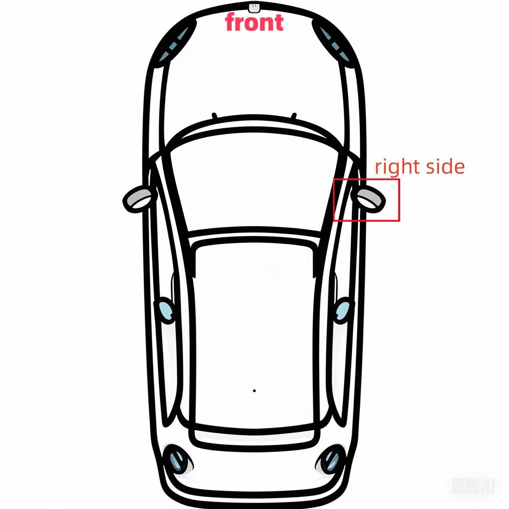 Paintable Reverse Mirror Housing Cap For BMW G20 G21 G28 Car Accessories 51168492897 51168492898