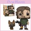 Walking Dead Daryl Dixon Collectible Figure With Dog For Kids And Fans