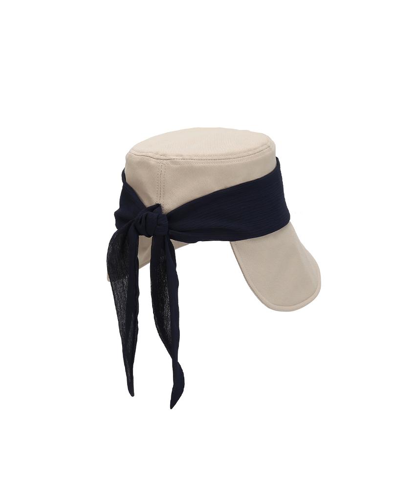 ULUK Drape Scarf Hat_Beige