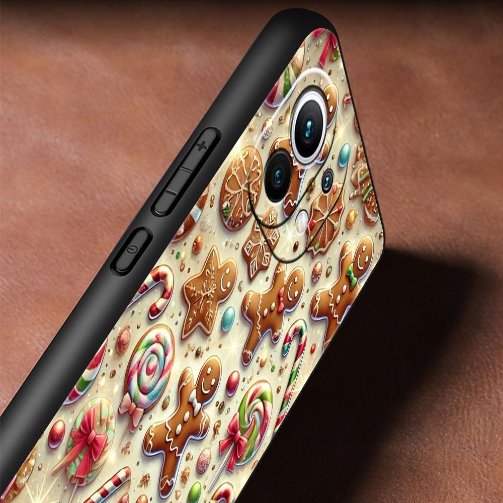 New Year Christmas Phone Case Cover for Xiaomi Mi 17 15 14 13 12 11 Ultra 15T 14T 13T 12T 11T Pro Lite 5G Soft TPU Shell Fundas