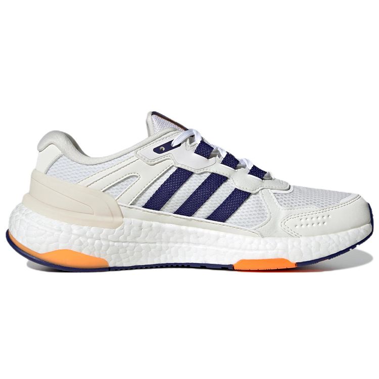 Adidas Equipment Comfortable Fabric Durable Low-Top Casual Running Shoes Unisex Sneakers White Blue HR2037