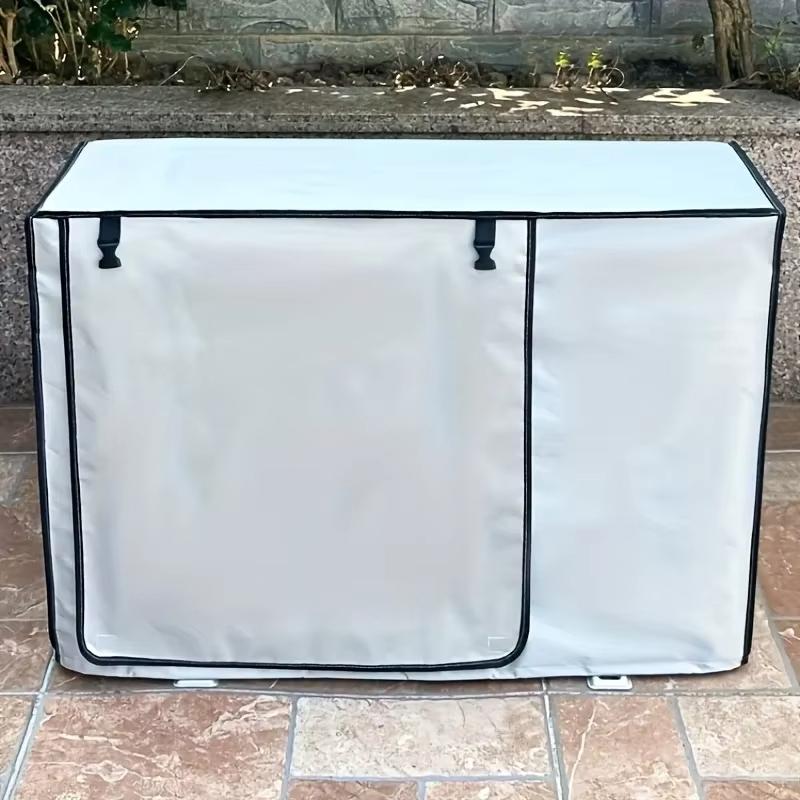 1pc Outdoor Air Conditioning Cover Oxford Waterproof Sunscreen Air Conditioning Main Unit Protective Dust Covers Rainproof Case