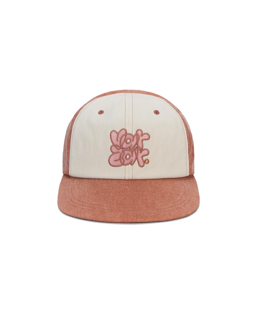 Bajal Graffiti Two-Tone Ordinary Ball Cap Brown