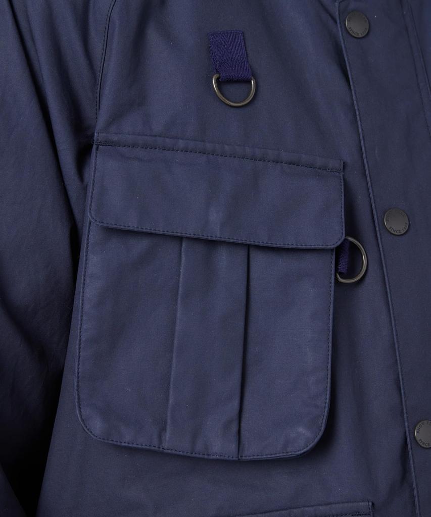 Snow Peak Waxed Cotton Hoodie Size SPTL-JK-26SU904 (Men's/Women's, Olive, S)