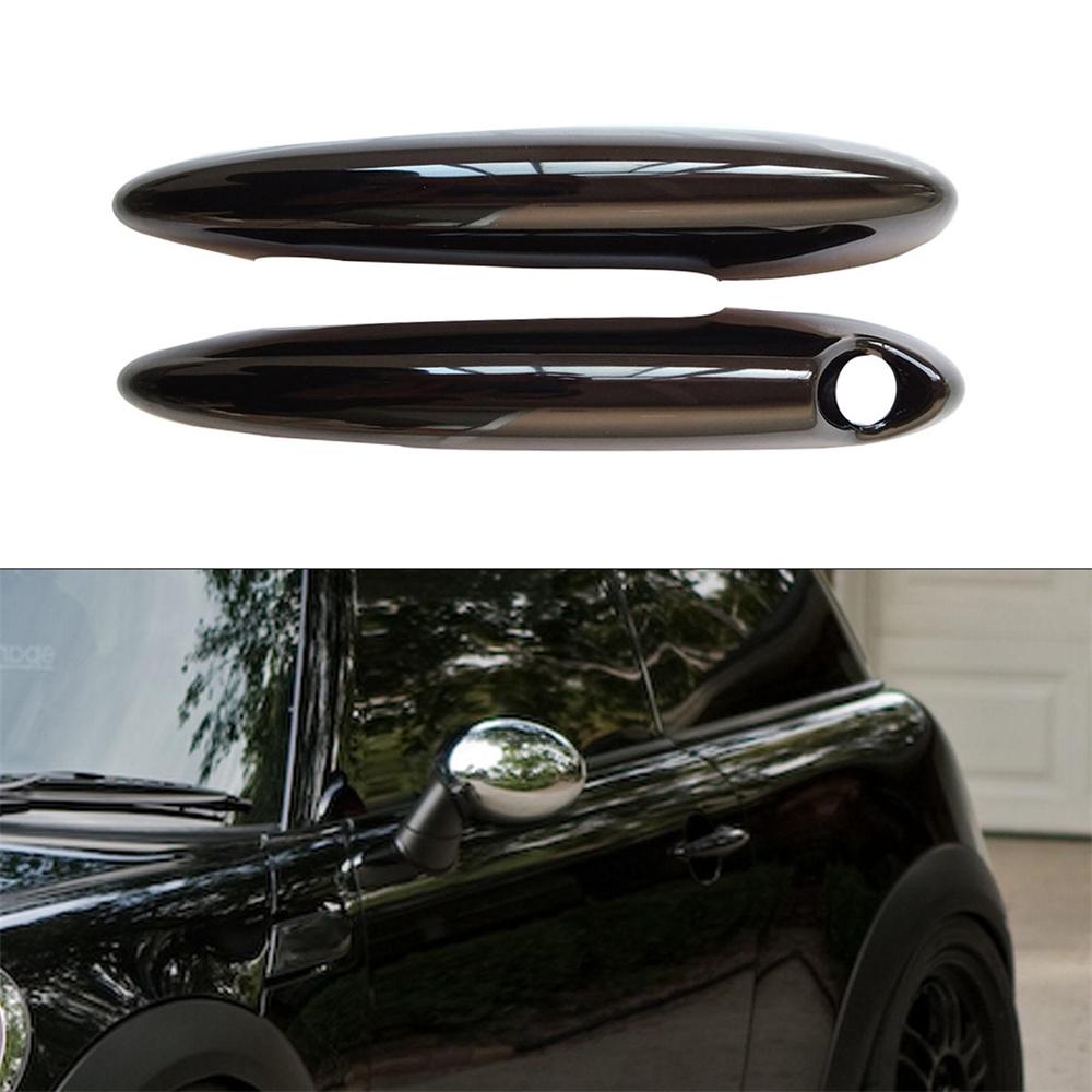 2x Türgriffabdeckung GLÄNZEND SCHWARZ Für MINI Cooper S R50 R52 R53 R55 56 57 58 59 R61