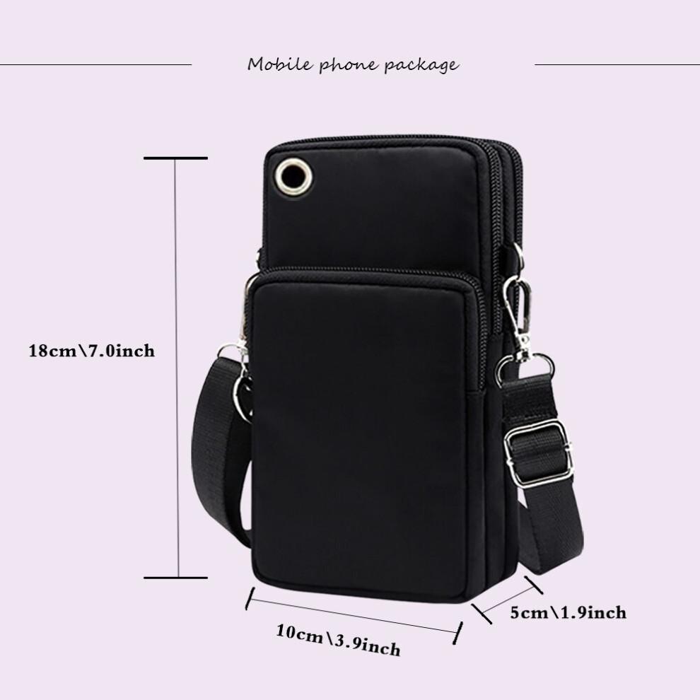 Wasserdichte Unisex Handytaschen für Outdoor-Sport, Handgelenktaschen für iPhone/Samsung, Handyhüllen, Mini-Geldbörsen, Umhängetaschen
