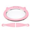 Rolled Ice Cream Maker 304 Stainless Steel Cartoon Cold Plate Ice Cream Roller Tray with 2 Spatulas for Homemade DIY