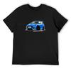 Classic Car Tops T Shirt Classic Car Pattern TShirt for Women Creative Graphic O-neck Custom Printed T-shirt