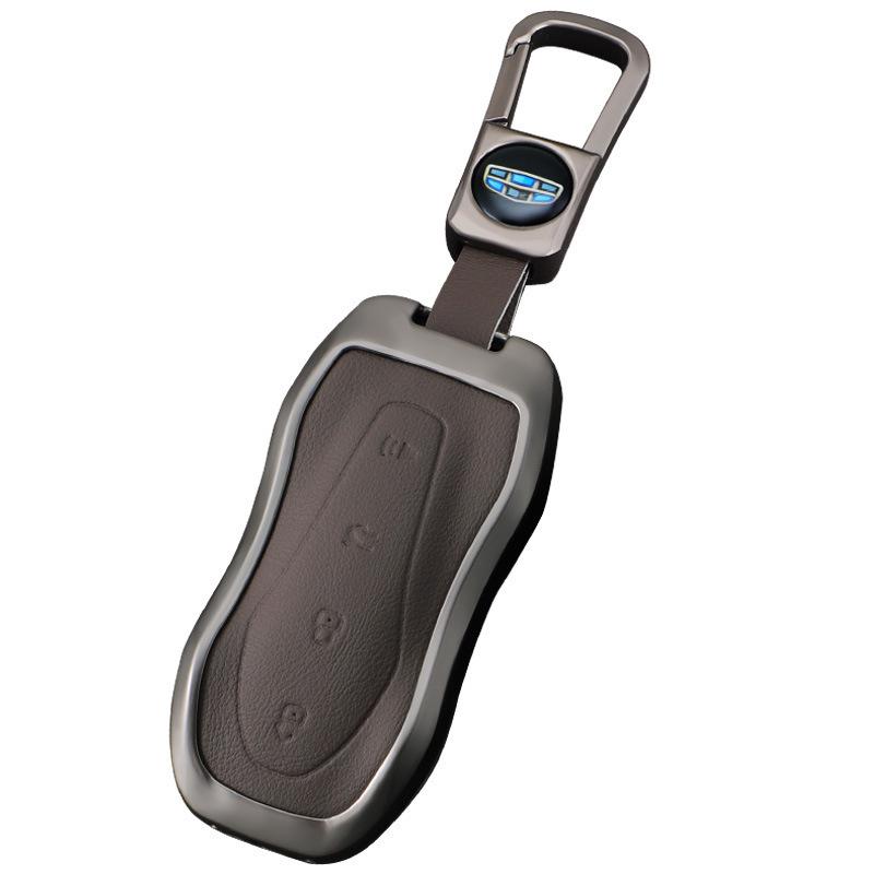Schutzhülle für Schlüssel für Geely Boyue Pro, Xingyue S, Xingrui L Modelle - Unisex Design mit Schale und Schnalle