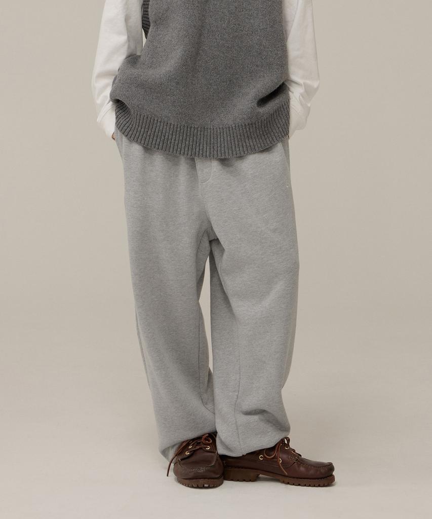 COVERNAT Regular Fit Sweat Jogger Pants Melange Gray