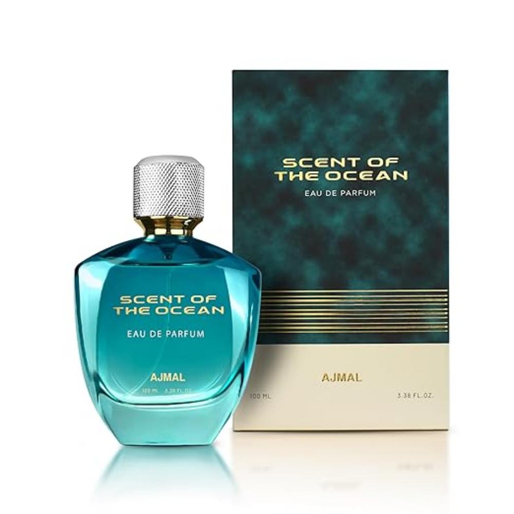 Ajmal Scent of the Ocean, Unisex Eau De Parfum, 100ml | Prémiová luxusní vůně | Vodní květinová | Vhodné pro každou příležitost