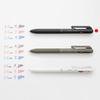 PENTEL Calme Ballpoint XBXAC35A 3-Color Pen, 0.5mm, Black,