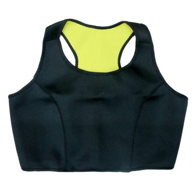High Waist Black Neoprene Yoga Pants With Body Shaping And Tummy Control