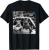 Print Gangster Cats Graphic Tee Men's Funny Street Style Oversized T-Shirt Casual Daily Print Round Neck