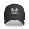 Frenchie Hund Fransk Bulldog Punk Unisex Baseball Cap Voksen Justerbar Dad Hat Dame Unisex solbeskyttelse