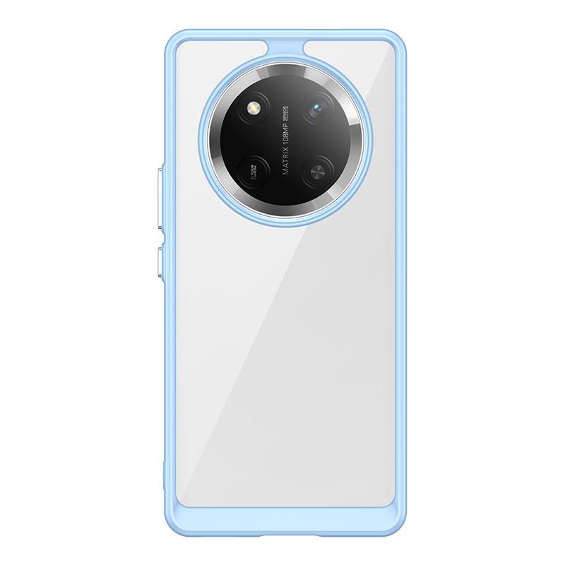 Für Honor Magic 7 Lite Hülle Cover Honor Magic 7 Lite Capas Bumper Rückseite Transparent Farbe Klar Fundas Huawei Honor Magic 7 Lite
