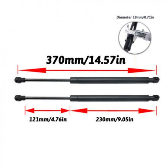 Rear Trunk Tailgate Lift Support Gas Shock Struts For BMW 3 Series E46 2Pcs