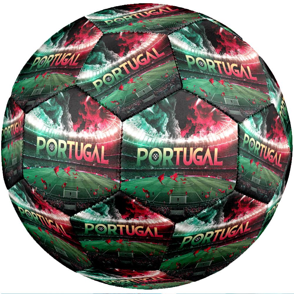 Portugal Nationalmannschaft Thema Fußball Größe 5 Fußball Weiche Oberfläche Professioneller Trainingsfußball für Outdoor-Sportarten