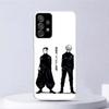 Schwarz Weiß Kaisen J-Jujutsu Weiche Hülle Für Samsung Galaxy A16 A15 A14 A13 A56 A55 A54 A53 Handyhülle A26 A36 A25 A35 A24 A34 A2
