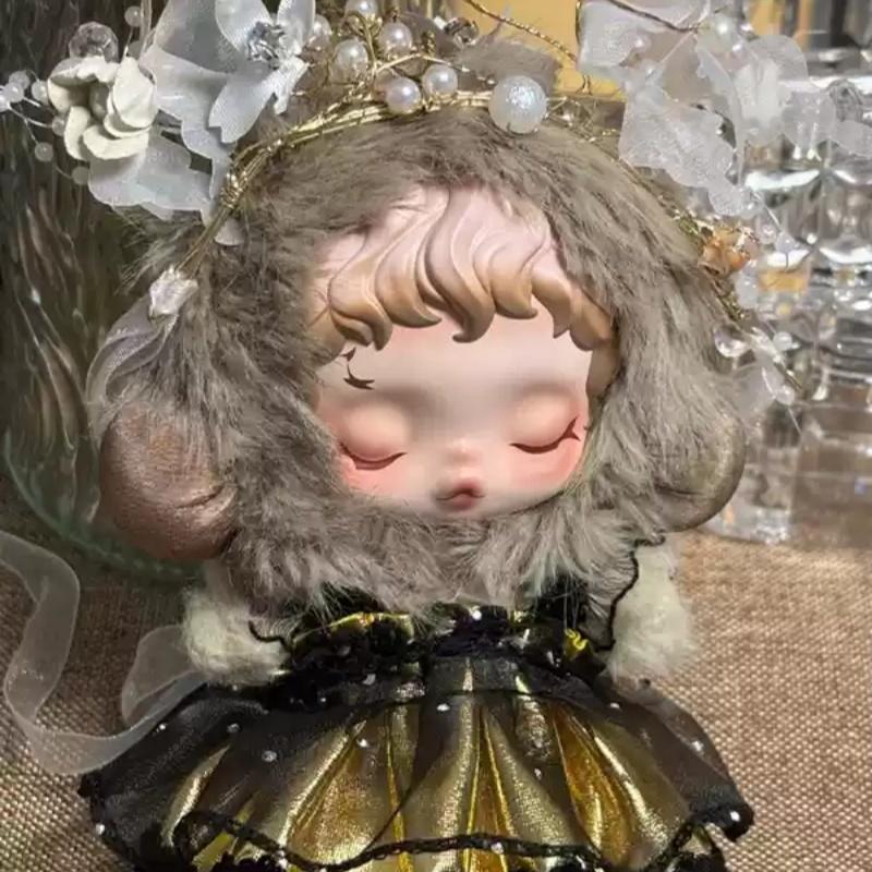 10cm Mini Doll Clothes For Skullpanda V1/V2 L'Impressionnisme Series Princess Dress Replacement Doll Outfit Accessories Gifts