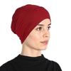 Weiche Modal-Hijab-Kappen Elastische Krebs-Chemo-Hut Neues Islamisches Stirnband Damen Kopfbedeckung