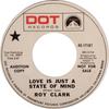 7inch Record ROY CLARK - Love Is Just A State Of Mind 4517187PROMO Dot Records 1968 US Folk Used