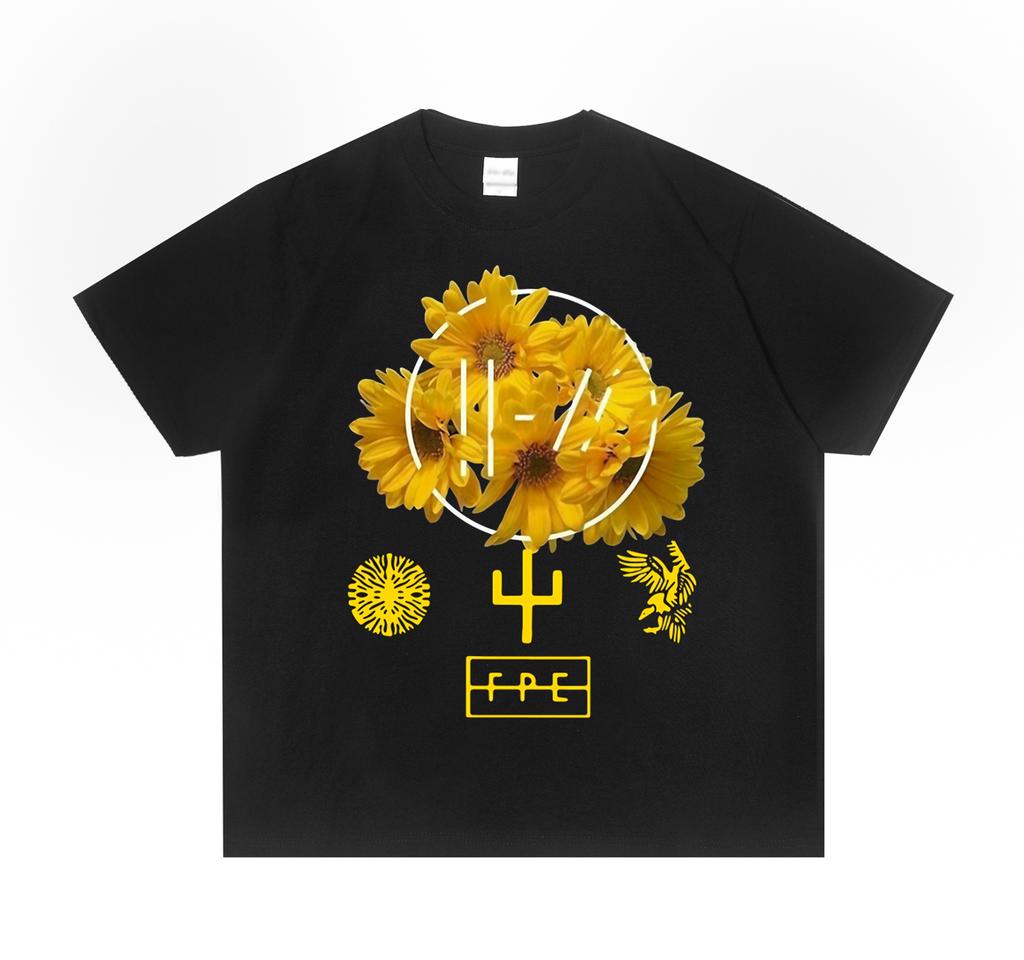 Y2K Twenty One Pilots Rock Unisex And Women With The Same Fashion Casual Trend High Quality Motorcycle Cotton Tshirt