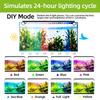 11-61cm Aquarium Full Spectrum With Remote Control LED Light Fish Tank DIY Color Brightness Weather Mode Plant Grow Light IP68