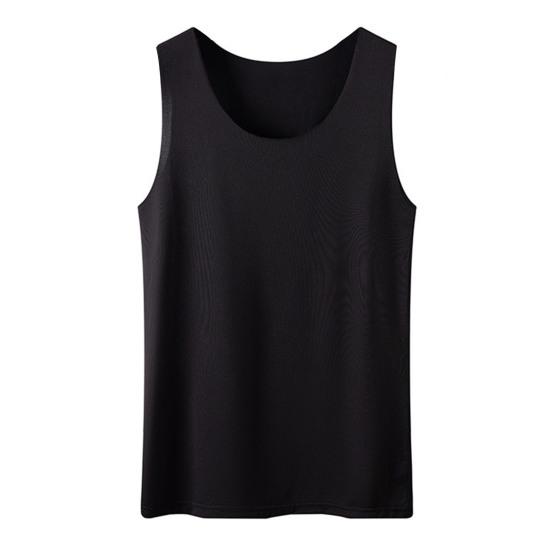 Damen Unterziehweste Eisseide Nahtlos Ärmellos Einfarbig Übergröße Dehnbar Rundhals Schnelltrocknend Kühlend Camisole Sommer Dating Büro Urlaub EMA