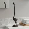 Cast Iron Paper Towel Holder Nordic Design Alligator Kitchen Roll Stand