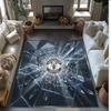 Manchester United Printed Flannel Area Rug Non Slip Soft Polyester Floor Carpet Indoor Decor Mat for Bedroom Living Room Sofa