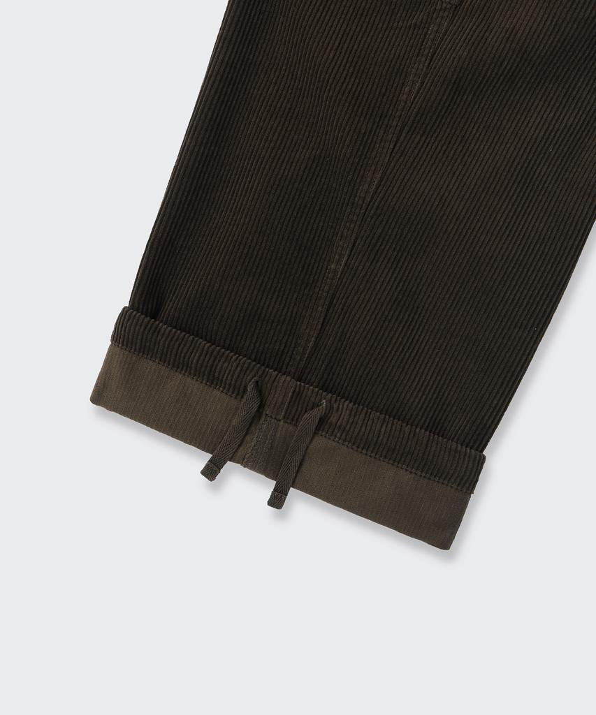 MUSINSA STANDARD Corduroy Parachute Cargo Pants [Dusty Khaki]
