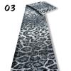 1 Yards Sequin Leopard Print Fabric Transparent Sequin Embroidery Fabric Diy Sewing Evening Dress Garment Tablecloth Accessories