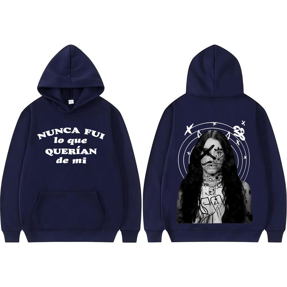 Hanorac Grafic Singer Lali Esposito Estadio Velez Estetică Modă Hanorace de Modă Bărbați Femei Hip Hop Punk Hanorace Supradimensionate