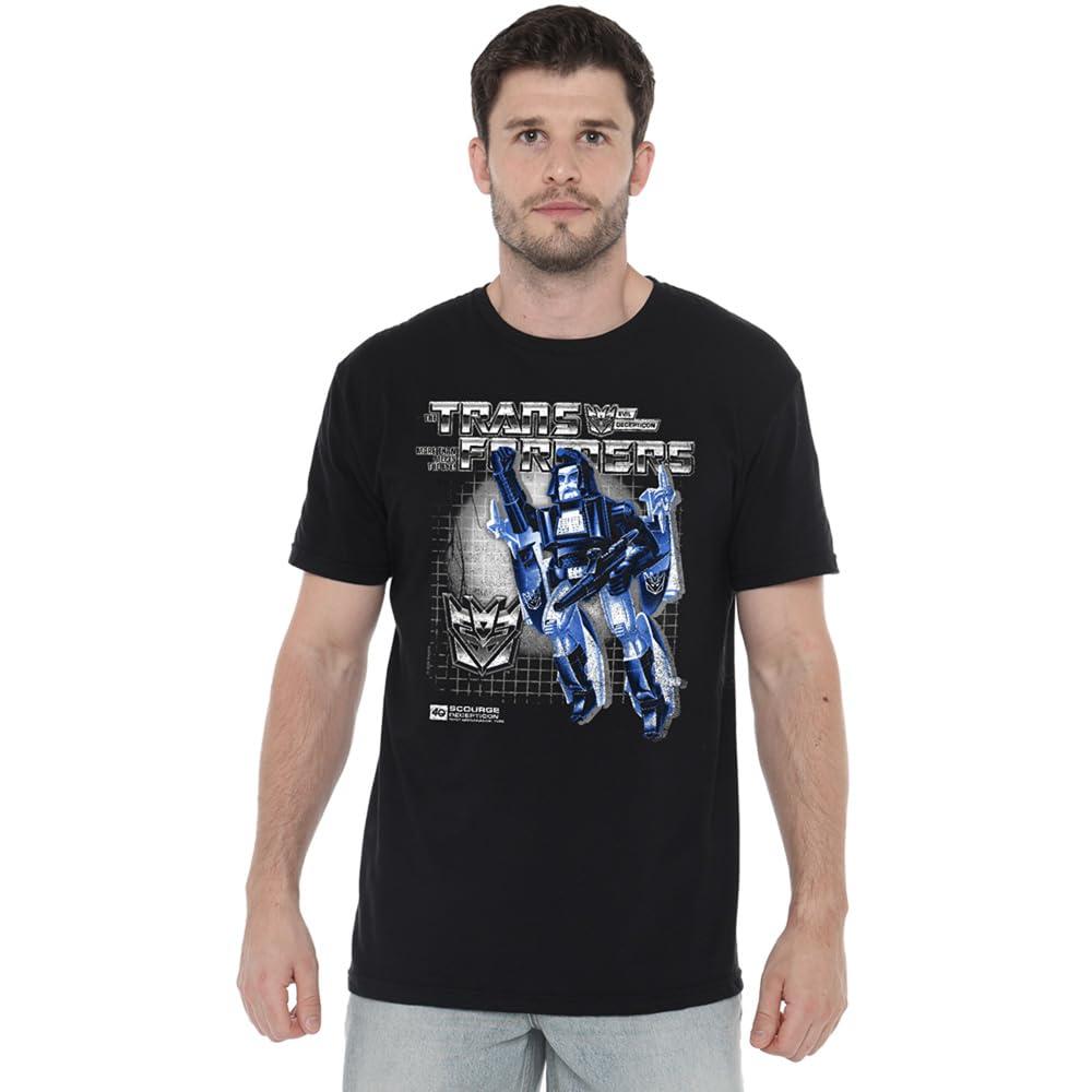 Transformers Mens Scourge Box 40th T-Shirt