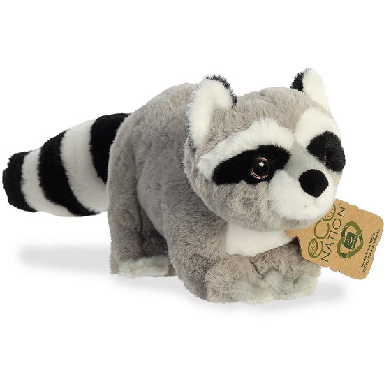 Aurora Soft Toy - ECO Raccoon, 23 Cm