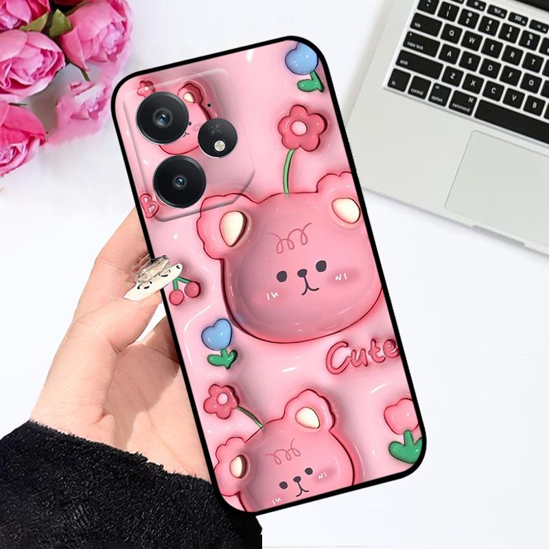 Fashion Cartoon For Realme Neo7 5G Case Color Printing Soft TPU Silicone Shockproof Phone Cover For Oppo Realme Neo 7 Fundas