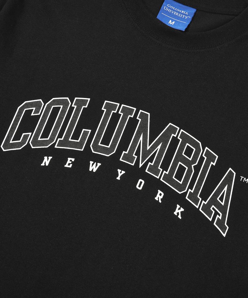 COLUMBIA UNIVERSITY Cu Newyork Trička Černá
