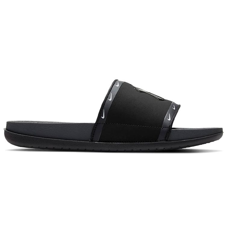 MLB x Nike Offcourt Slide New York Yankees 2021 Heren Sneakers Zwart Antraciet Pitch-Blauw DH7001-001