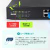 SANWA SUPPLY Layer 2 Gigabit Compatible PoE Switching Hub (16 Ports) LAN-GIGAPOE1601