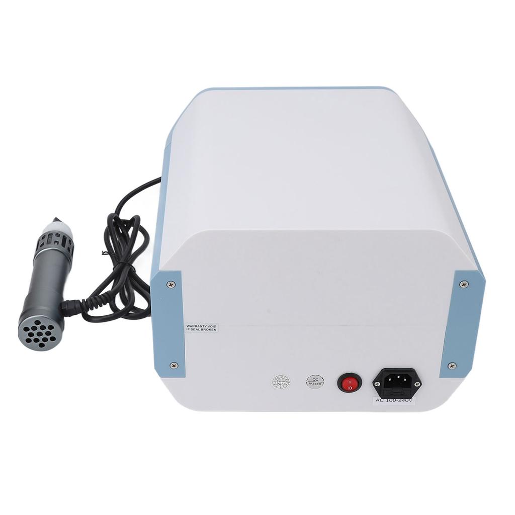 Extracorporeal Therapy Device 11 Massage Heads Shock Wave Machine for ED Treatment Silver 100‑240V