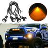 4 Stück LKW SUV Bernsteinfarbenes LED Tagfahrlicht Markierungsleuchte für Ford SVT Raptor