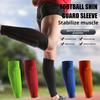 1Pc/2Pcs Soccer Shin Guards Calf Compression Sleeves with Honeycomb Pads Shin Splint Supports for Adults Kids