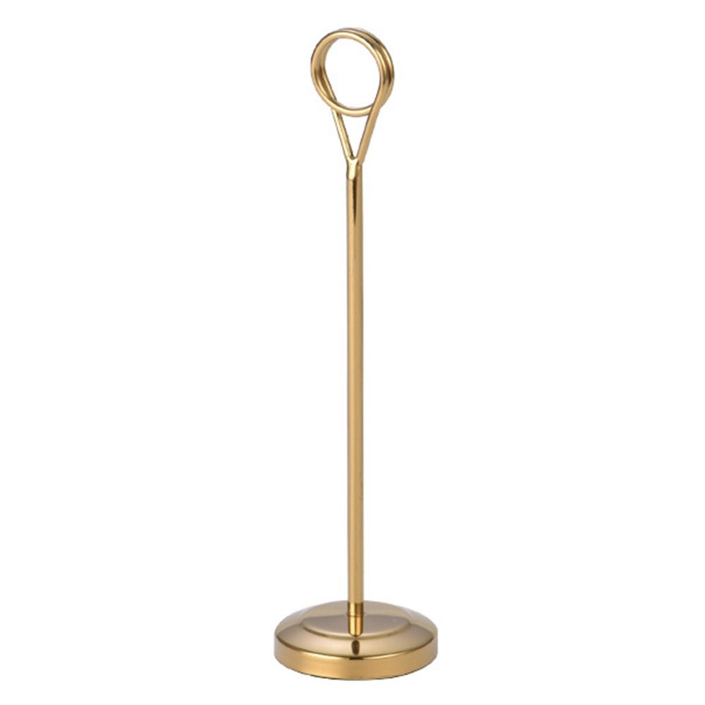 Paper Picture Table Number Holder Desktop Decoration Note Clamp Paper Stand Photo Clip Card Holder