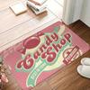 1 Stück Wolfsmuster Türmatten Küchenteppiche Rutschfest Pop-Art-Design Wohnzimmerteppiche Badematte Teppich für Zuhause Spüle Wäsche Dekor