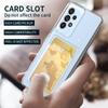 Suitable for Samsung A54 A56 Angel Eye Transparent Integrated Card Case Mobile Phone Case A36 Soft Case Anti Slip Texture A55 A34
